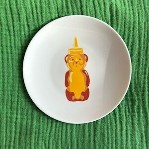 Williams Sonoma x fnnch Honey Bear Salad Plate-Honey Bear with Squeeze Top